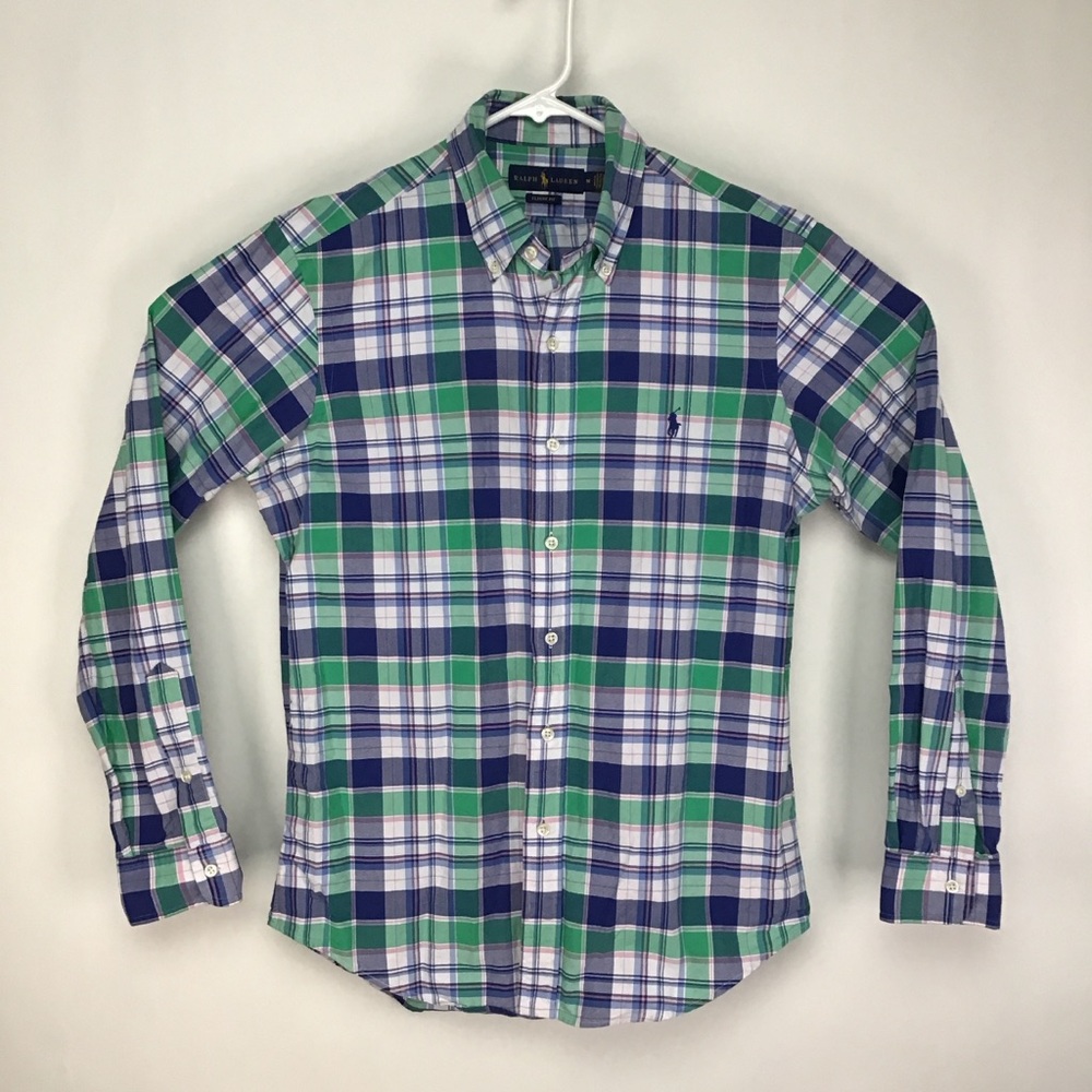 Ralph Lauren Classic Fit men’s long sleeve button down shirt medium